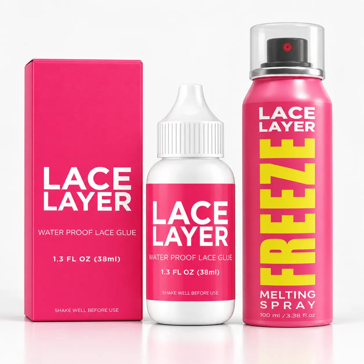 The Must Have Duo: Lace Glue + Freeze Melting Spray