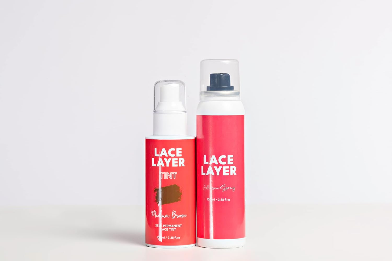 Lace Layer Freeze Spray and Tint Pictured together