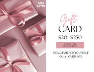 LACELAYER GIFT CARD